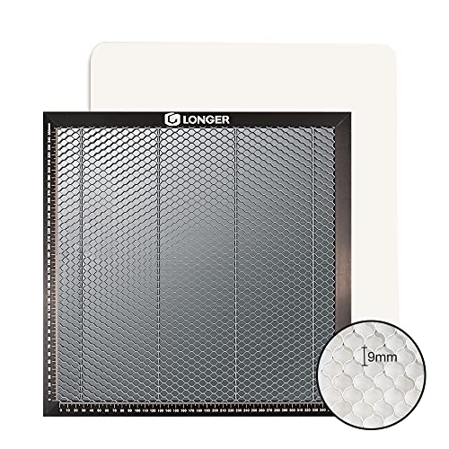 Longer Honeycomb Working Table Kit – Perfect for Engravers, Provides Quick Heat Dissipation and Desktop Protection, Compatible with Most Laser Engraving Machines, 15.7