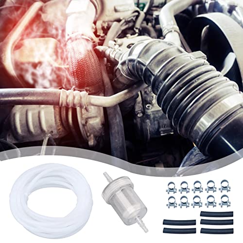 Cowslip Brandstoffilter diesel brandstoffilter met slang slangklemmen benzinefilter brandstofslang brandstofleiding voor eber.spacher verwarming - Image 4