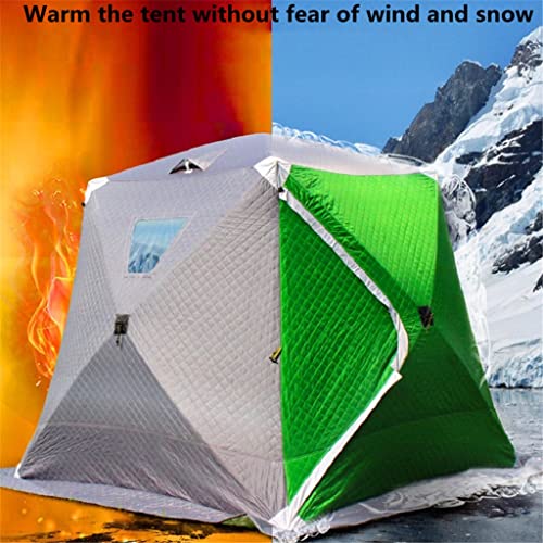 Carpa para pesca en hielo invierno para 3-4 personas miniatura 6