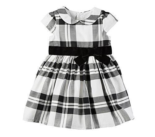 Robe bébé fille 3 mois à carreaux idéale pour les sorties en famille