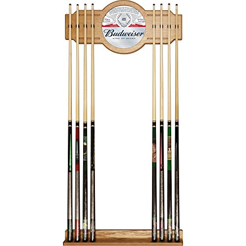 Trademark Gameroom Budweiser Cue Rack with Mirror