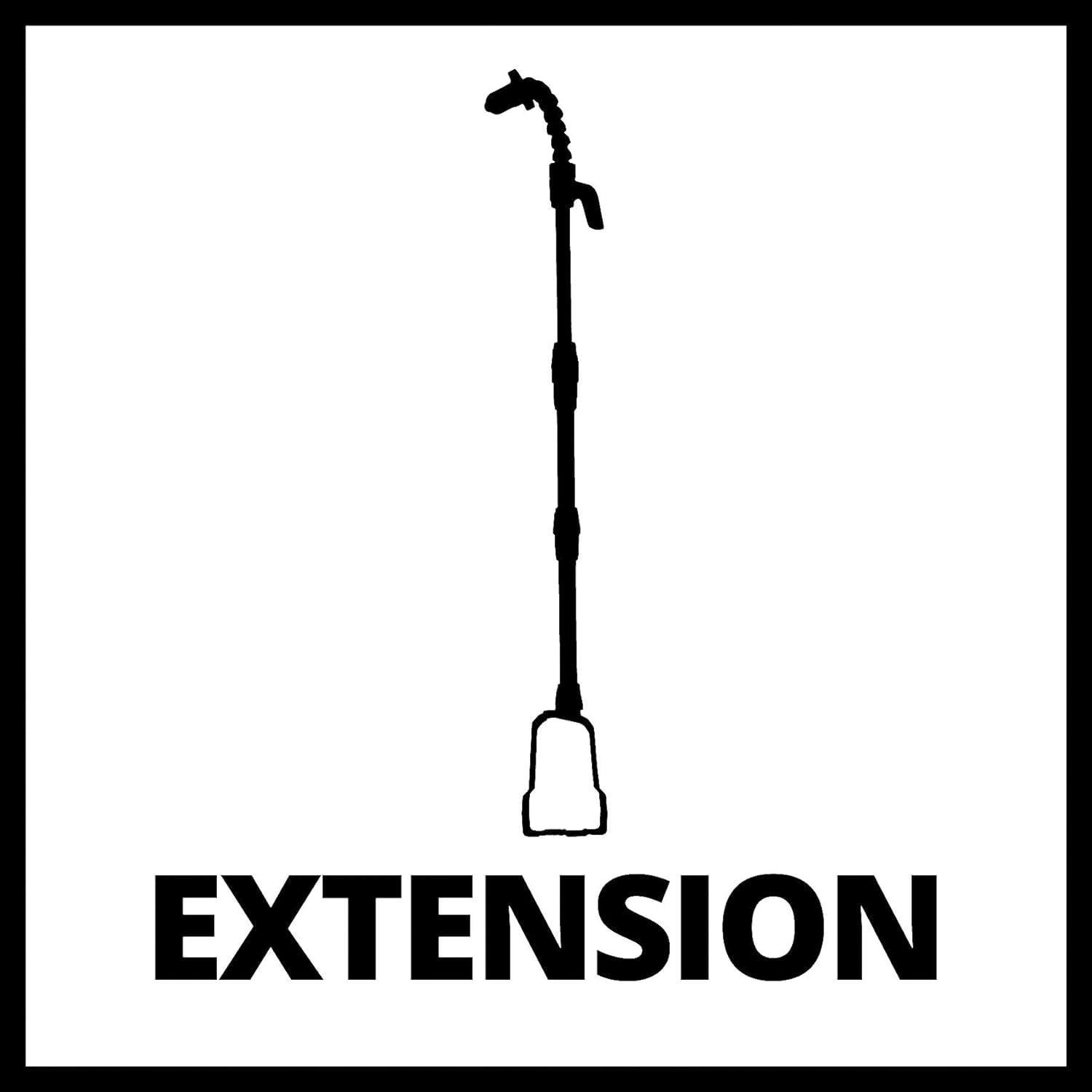 Einhell Pompe d’évacuation pour eaux claires sans fil GE-PP 18 RB Li-Solo Power X-Change (18 V, max. 2 bar, débit max. 3000 L/h, boîtier de batterie flexible) Livré sans Batterie ni Chargeur