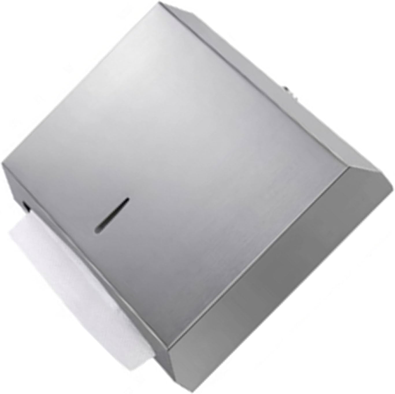 Wall Mounted Paper Towel Dispenser Stainless Steel Toilet Tissue Holder Dispenser Box for Bathroom