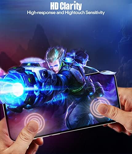 Pollachi Glass Screen Protector for Samsung Galaxy A53 5G Tempered Glass Screen Protector Film for Samsung A53,9H Hardness,Anti Scratch,Bubble Free Protective Film 2-Pack