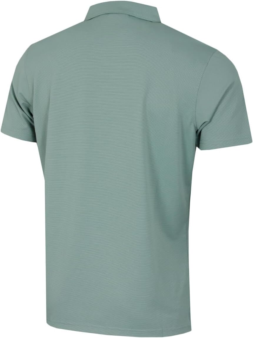 Calvin Klein Men's Central Eco Light Wicking Golf Polo Shirt