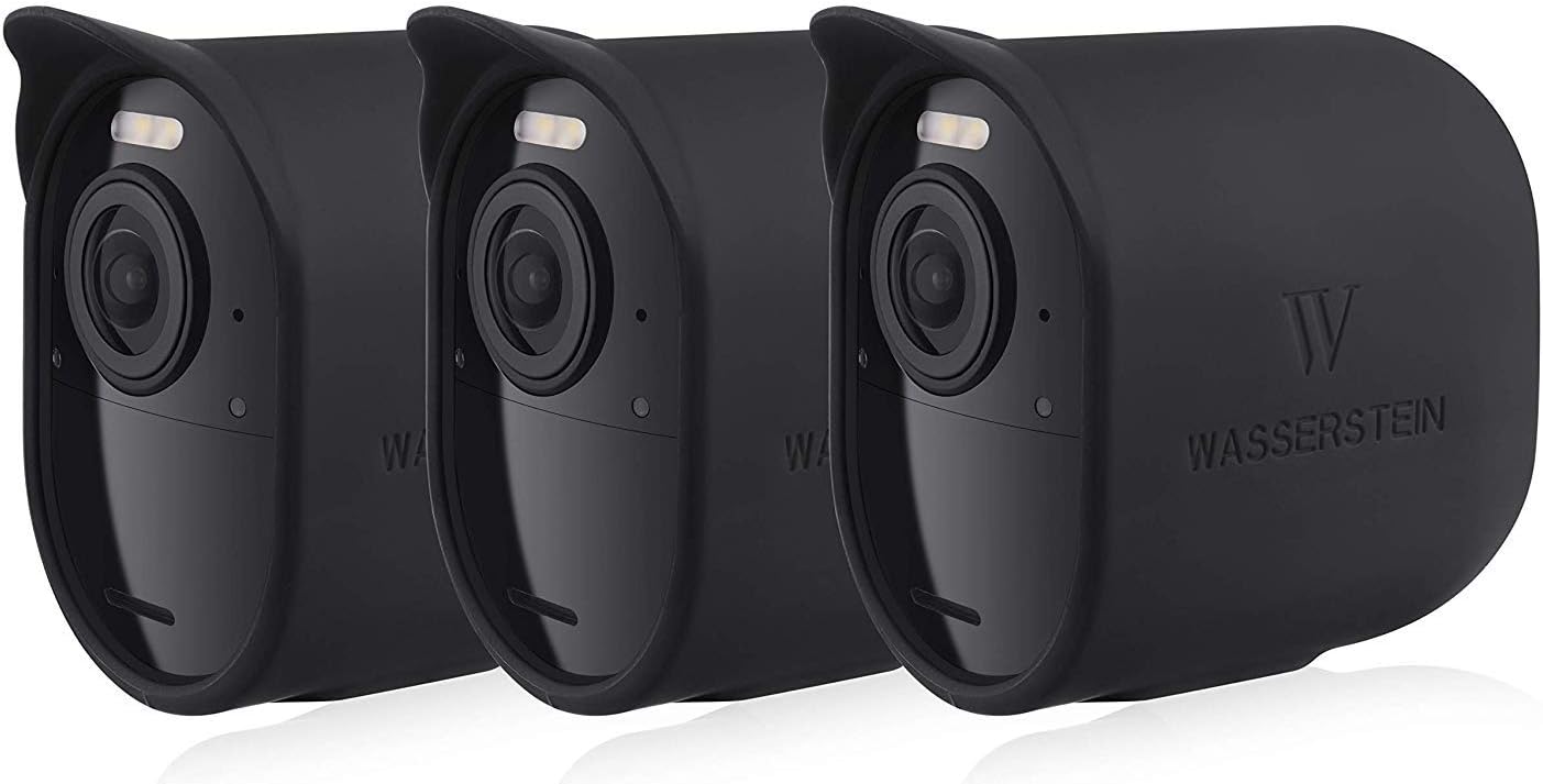 Wasserstein Protective Silicone Skins with Sunroof for Arlo Ultra, 3 Pack