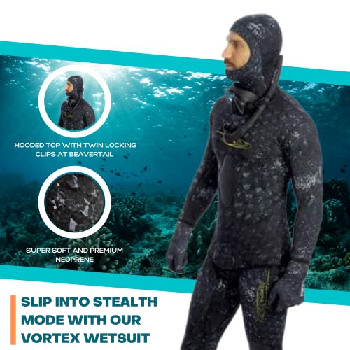 Riffe Vortex 3.5mm 2-Piece Wetsuit - Large