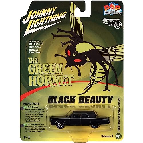 Johnny Lightning Green Hornet 1966 Chrysler Imperial 1:64 miniatura 1