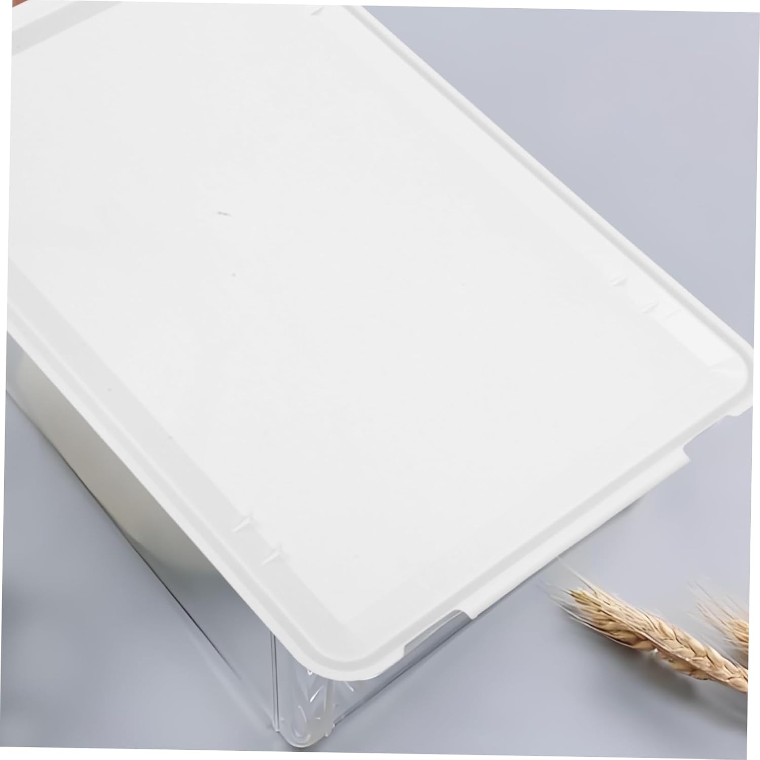 Pizza Dough Proofing Container Lid Medium Airtight Storage Cover for Bread and Sourdough Easy-clean Stackable Design for Home Baking