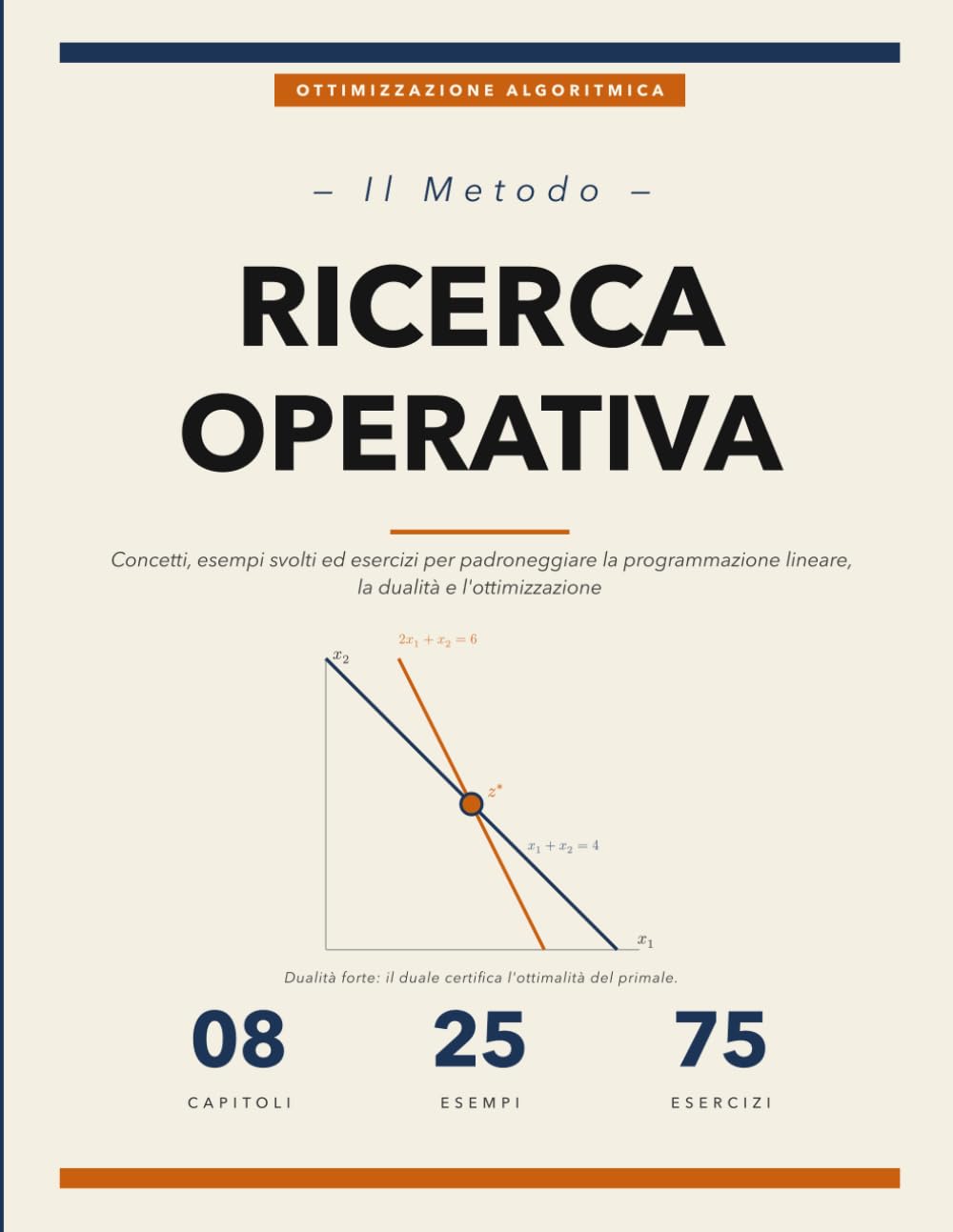 Il Metodo della Ricerca Operativa: Concetti, Esempi Svolti ed Esercizi per Padroneggiare la Programmazione Lineare, la Dualità, il Trasporto e l'Ottimizzazione Intera