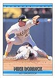 1992 Donruss Baseball #505 Mike Bordick Oakland Athletics Official MLB Trading Card (Stock Photo Shown, Near Mint to Mint Condition)
