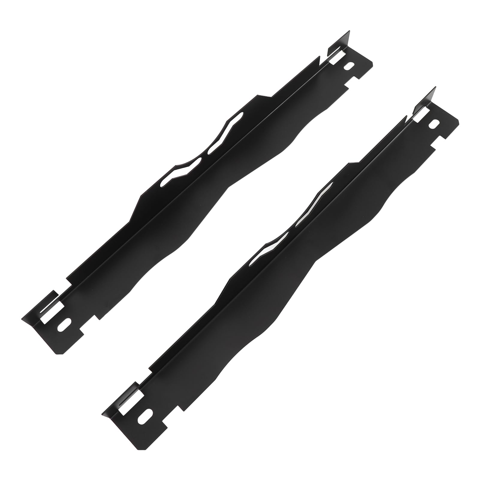 Tbest Outil D'alignement De Plaque D'embout en Acier Inoxydable pour des Mesures Et des Réglages Précis des Roues Voiture Camion SUV Véhicule (Black)