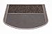 Produktbild Home2Fashion PUR | TwinClean Dissi Outdoor Fussmatte, Relief-Türmatte, Fußabtreter, Anthrazit-Bronce Oberfläche, Größe 71 x 56 cm, Welcome-Detail, 282686