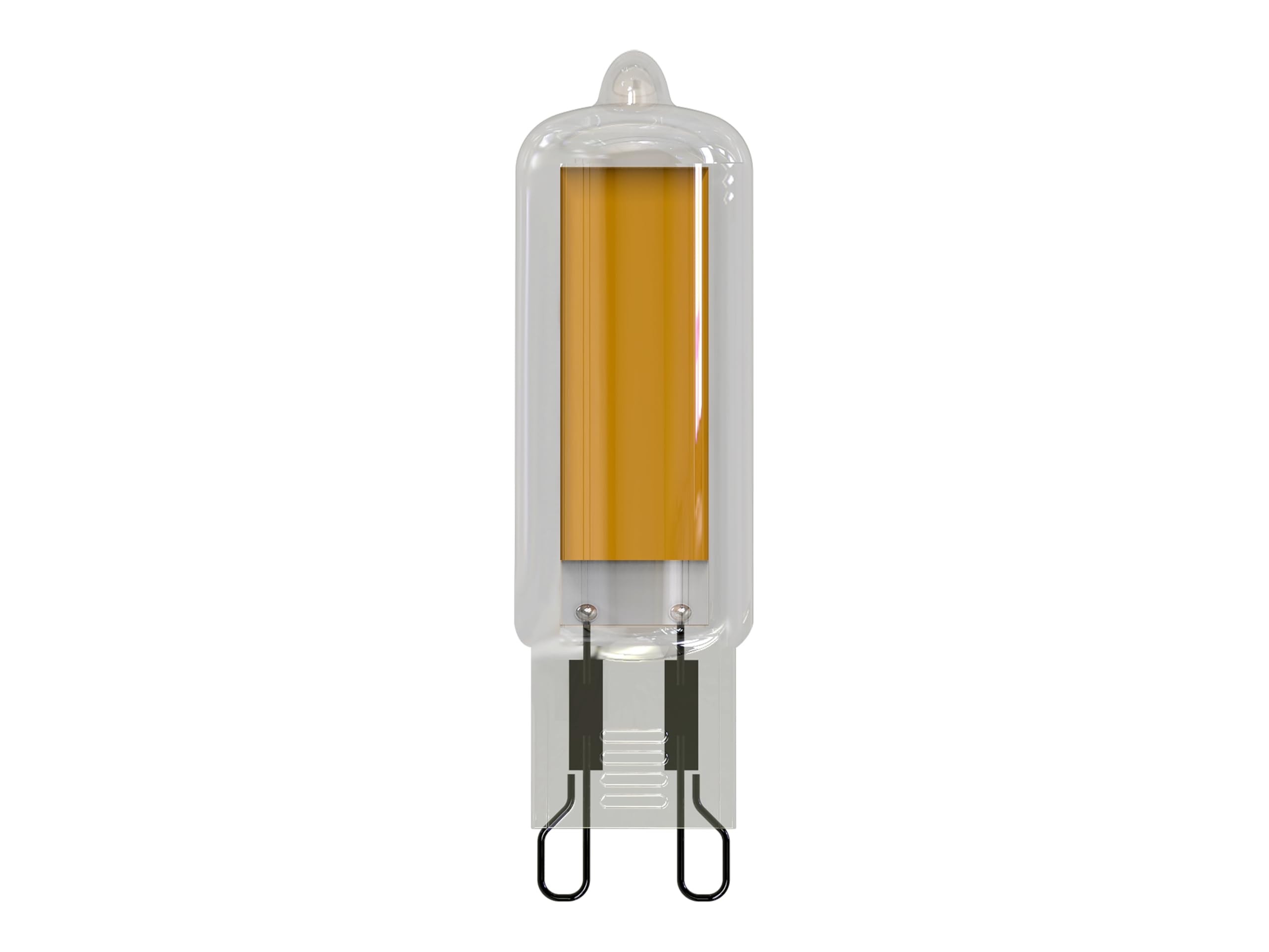 Müller-Licht 401072 LED Eficacia E (A – G) G9, forma especial, 4 W = 38 W, blanco cálido, 1 unidad.