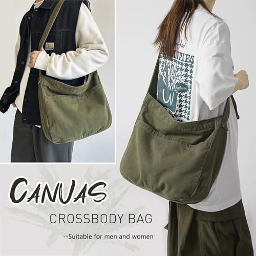 DAINAOTM Large Canvas Tote