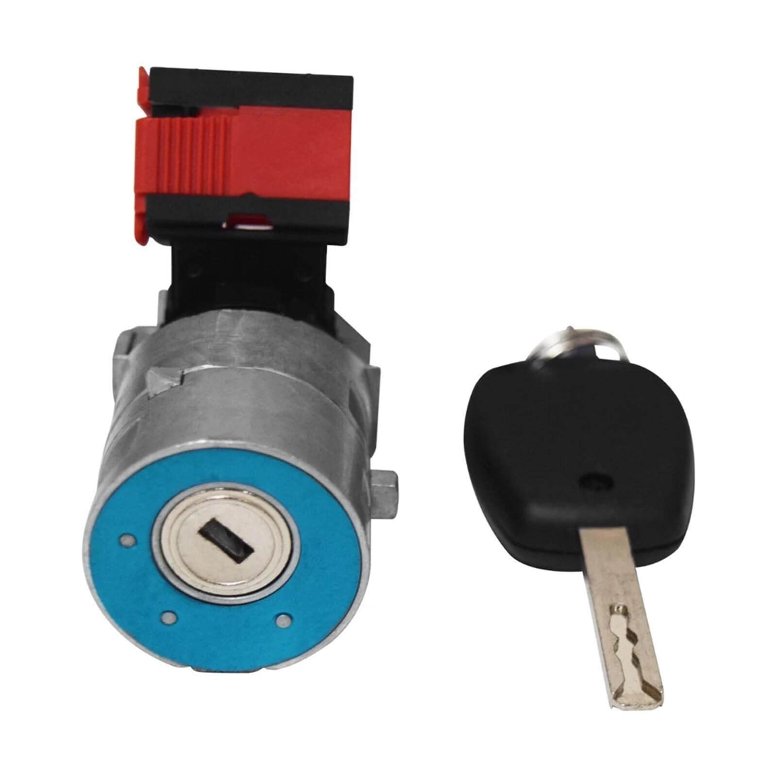 przycisk start stop ​Bębenek stacyjki zapłonu samochodu rozrusznik stacyjka i klucze pasujące do Renault dla Vauxhall Fiat 7701208408