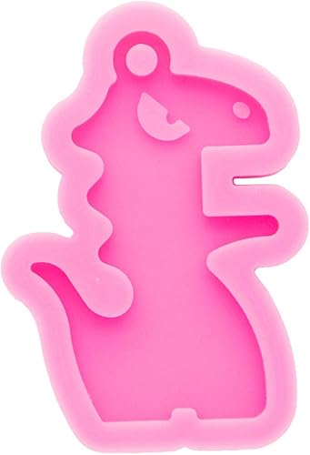 Miniatura 6 de Moldes de llavero con forma de dinosaurio, molde de silicona de resina para bricolaje, moldes de arcilla polimérica, molde de manualidades epoxi,