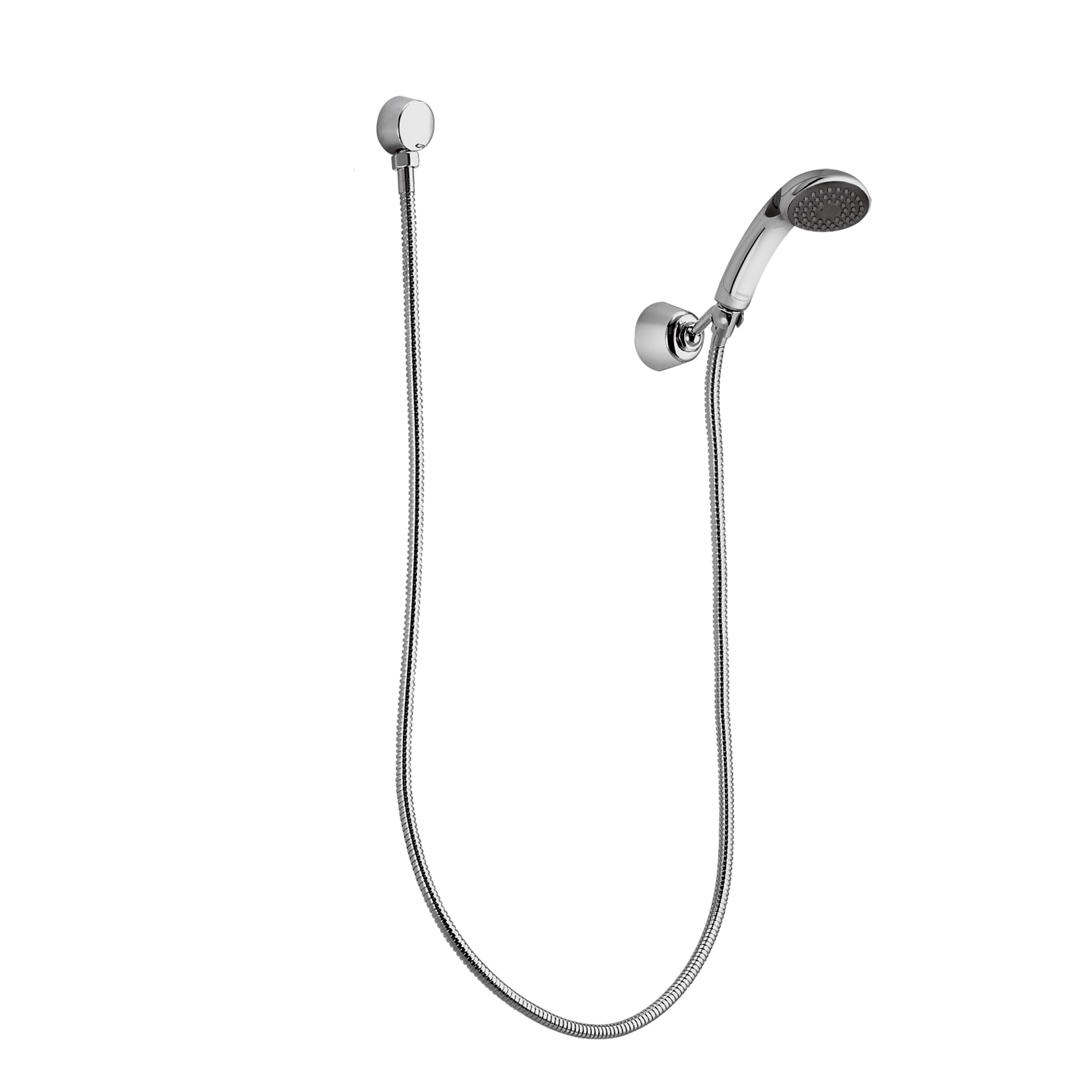 Ducha de mano Moen 52748ep15 con soporte de pared y flexo en acabado cromo