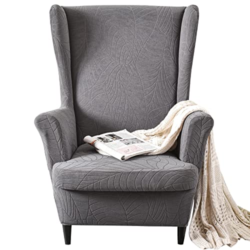 GKXLH Wingback Chair Covers 2 Piece Set