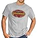 Price comparison product image POPO Moto Guzzi Rider Italian Classic T-Shirt Biker Motorcycle Retro Grey