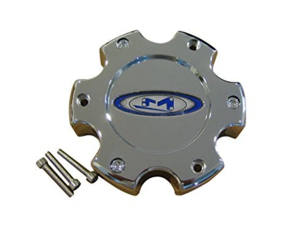 Amazon.com: Moto Metal MO951 Cap CHR 6X5.5 +18 - Blue Oval Logo