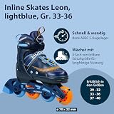 HUDORA Inline Skates Mia/Leon - Inliner für Kinder/Jugendliche & Erwachsene in versch. Größen...
