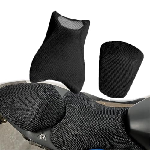 Funda asiento malla 3D para Suzuki GSX 8S evita el calor extremo en el sillín