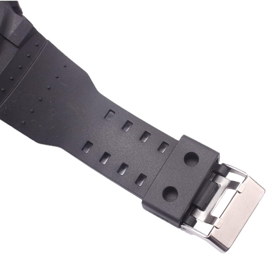 My Time OliBoPo Natural Resin Replacement Watch Band Strap for Casio Mens G-Shock GD120/GA-100/GA-110/GA-100C