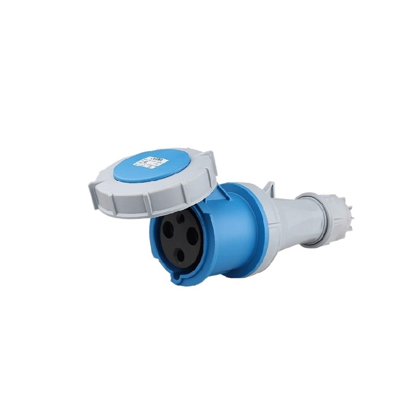 Connecteur étanche aviation 3 broches 63A IP67 pour rallonge de chantier