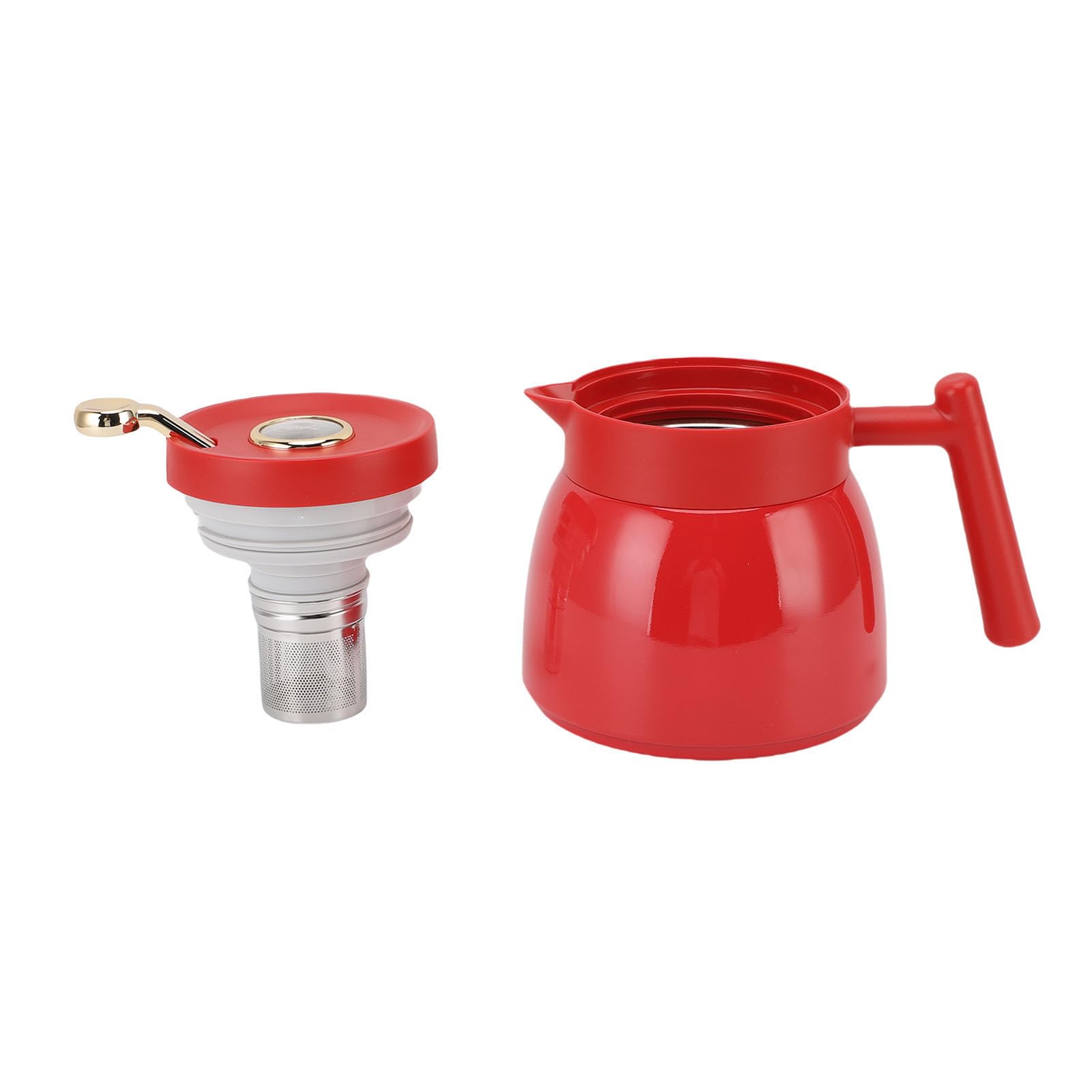 Termiczny Dzbanek do Herbaty z 880ml Izolowanym Dzbankiem do