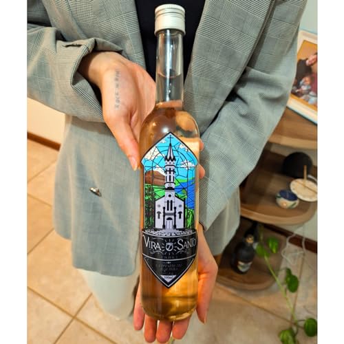 Cachaça Envelhecida Jequitibá Rosa 3 Anos Artesanal Premium - Vira o Santo 500ml