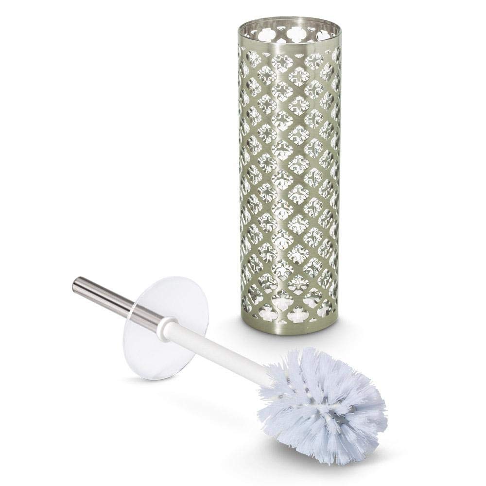 Freelance Toilet Brush & Holder - Silver - FREE SHIPPING -2