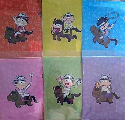 Amazon Jra おそ松さん 走れ おう松さん クリアファイル 6枚 セット アニメ 萌えグッズ 通販