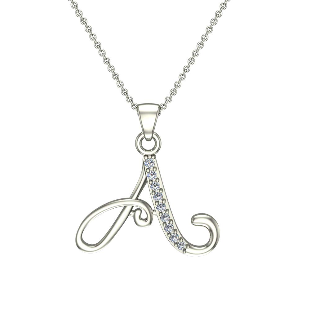 14K/18K/ Yellow/Rose/White Gold And Diamond Pendant for Women-image-49