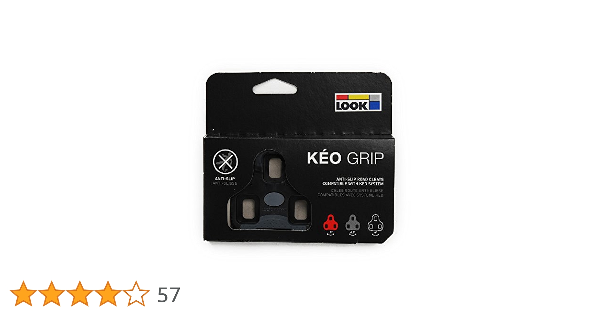LOOK(ルック) KEO(ケオ)　グリップクリート ブラック(0°) [並行輸入品] Amazon.co.jp: LOOK(ルック) KEO(ケオ) グリップクリート