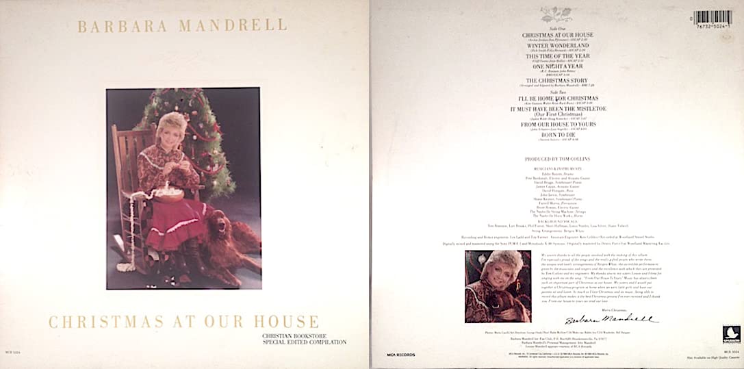 Barbara Mandrell christmas at our house Music