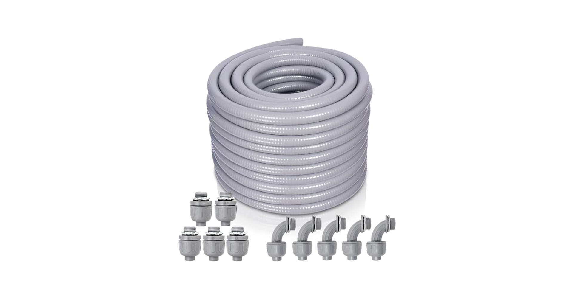 ぱる 　0205 Feotech Liquid-Tight Conduit and Connector Kit - 1/2 Inch 75