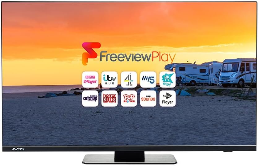 Avtex V249DS 23.8” Full HD Smart TV/DVD with builtin HD satellite