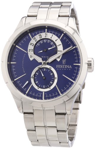 Preisvergleich Produktbild Festina Herren Analog Quarz Uhr mit Edelstahl Armband F16632 / 2