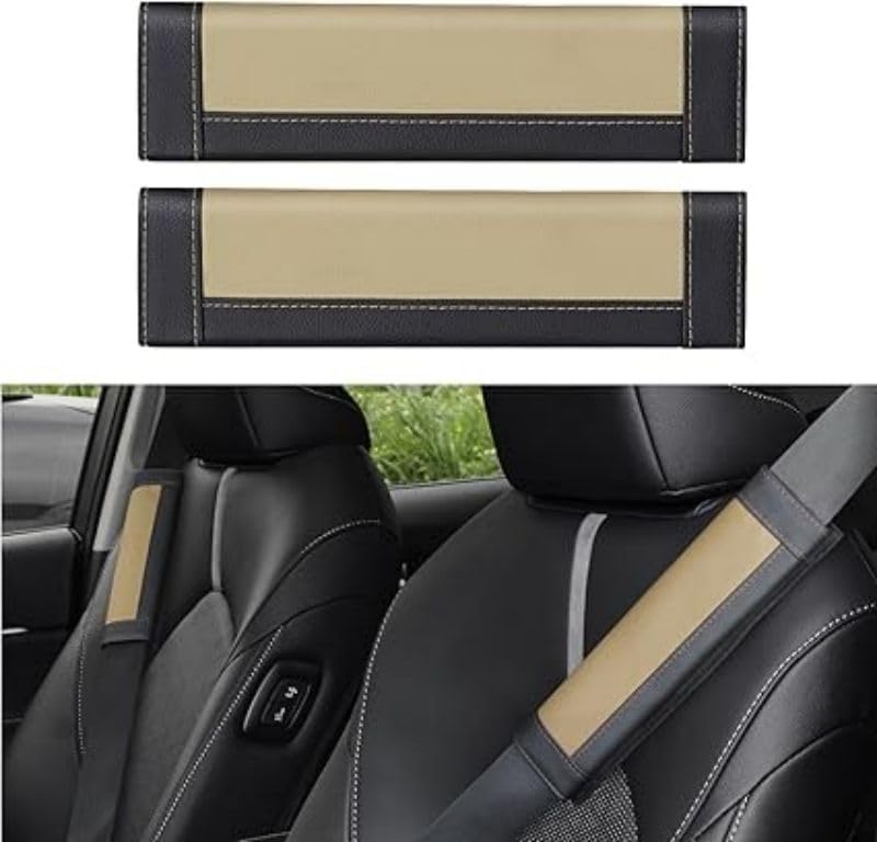 Car Seat Belt Pads for Nissan Note Sylphy G11 Rogue 2000-2023 2024, Harness Pads Strap for a More Comfortable Driving,E