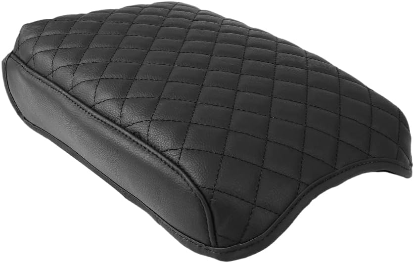 sportuli Center Console Cover Anti-Scratch Leather Armrest Cushion Compatible with 2020 2021 2022 2023 2024 Kia Telluride Accessories (Black)
