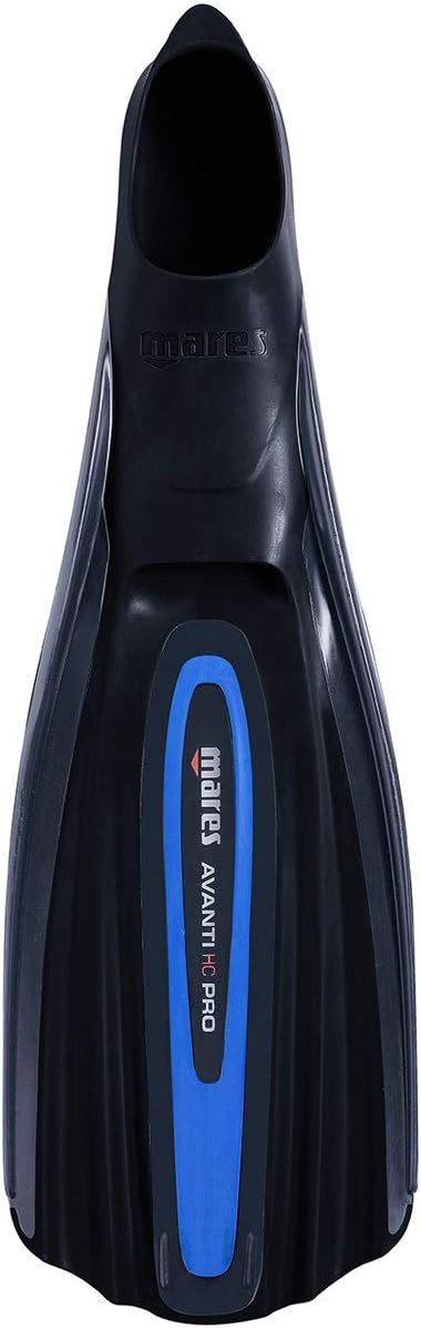 Mares Unisex Avanti HC Pro Elastic Technopolymer Blade Full Foot Pocket Fins for Scuba Diving, Snorkeling, Swimming & Freediving