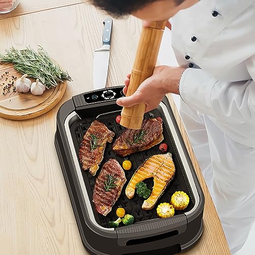 Indoor Smokeless Grill, Techwood 1500W Electric Indoor Grill