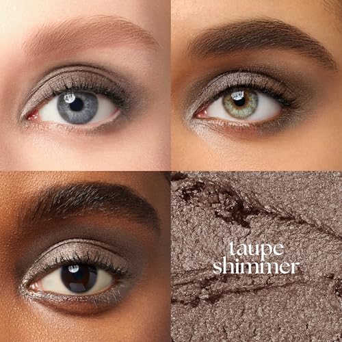 Image of Julep Eyeshadow 101 Cream-to-Powder Waterproof Shadow Stick - Taupe Shimmer - Long-Lasting, Crease-Proof, Soft Grey Shimmer Eyeshadow with Built-in Smudger