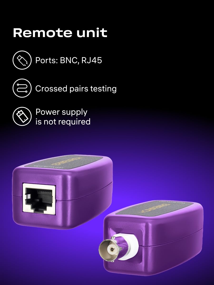 NetGeeks NP30 Tester per Cavi di Rete Test Lunghezza del Cavo | Testa Linee Telefoniche con Porta Flash 350m per LAN RJ45/RJ11Tracker CAT5E CAT6 CAT6A CAT7 Trova Interruzioni Cortocircuiti
