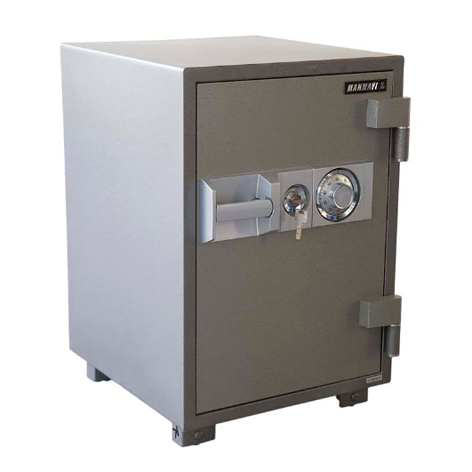 Mahmayi Secure 680 Heavy Steel Fire Safe 100Kgs (Grey) SD680KK (Safe With Dial + Key)