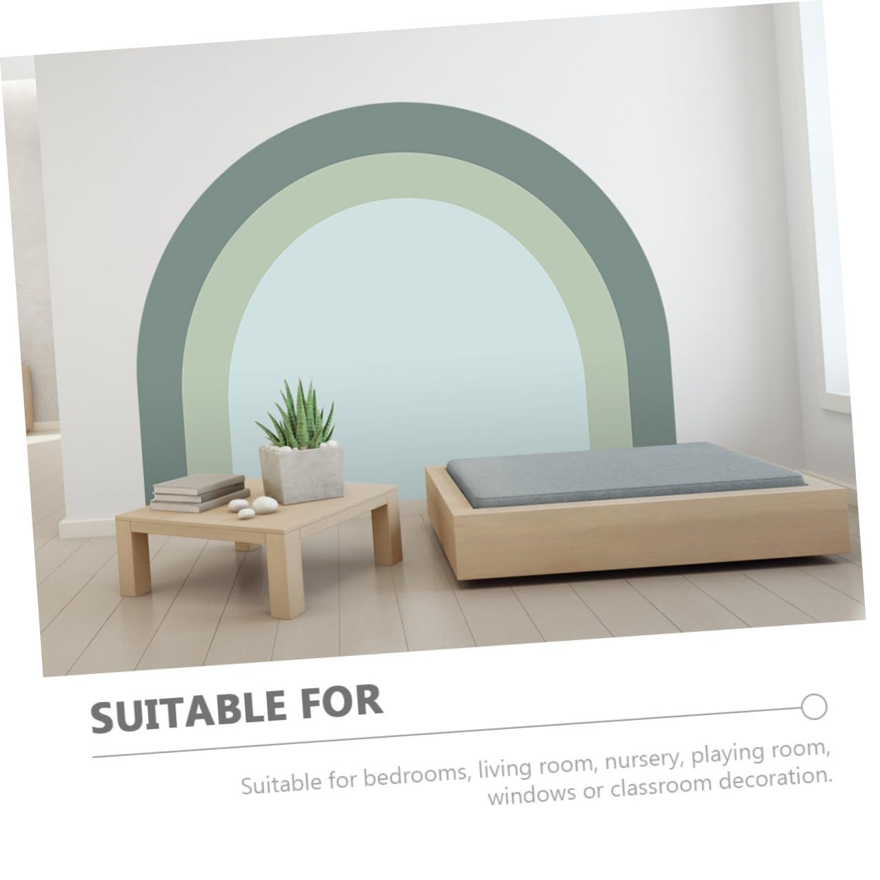 WOONEKY Calcomanía de Pared Geométrica de Pvc Adhesivo Fuerte y Diseño Moderno, Extraíble, Adecuado para Dormitorios y Ventanas, Pegatina Decorativa Resistente Grietas