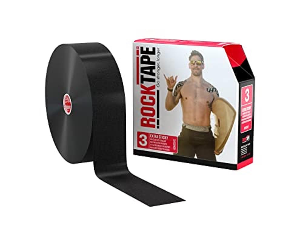 RockTape Uncut Bulk Kinesiology Tape, Continuous Roll (Packaging May Vary)