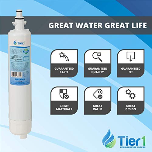 Tier1 Rpwf Refrigerator Water Filter 4-Pk | Replacement For Ge Rpwf (Not Rpwfe), Wsg-4, Mpf15350, Dwf-36, R-3600, Opfg3-Rf300, Rwf3600A, Wd-Rpwf, Wf277, Fridge Filter #TOP5