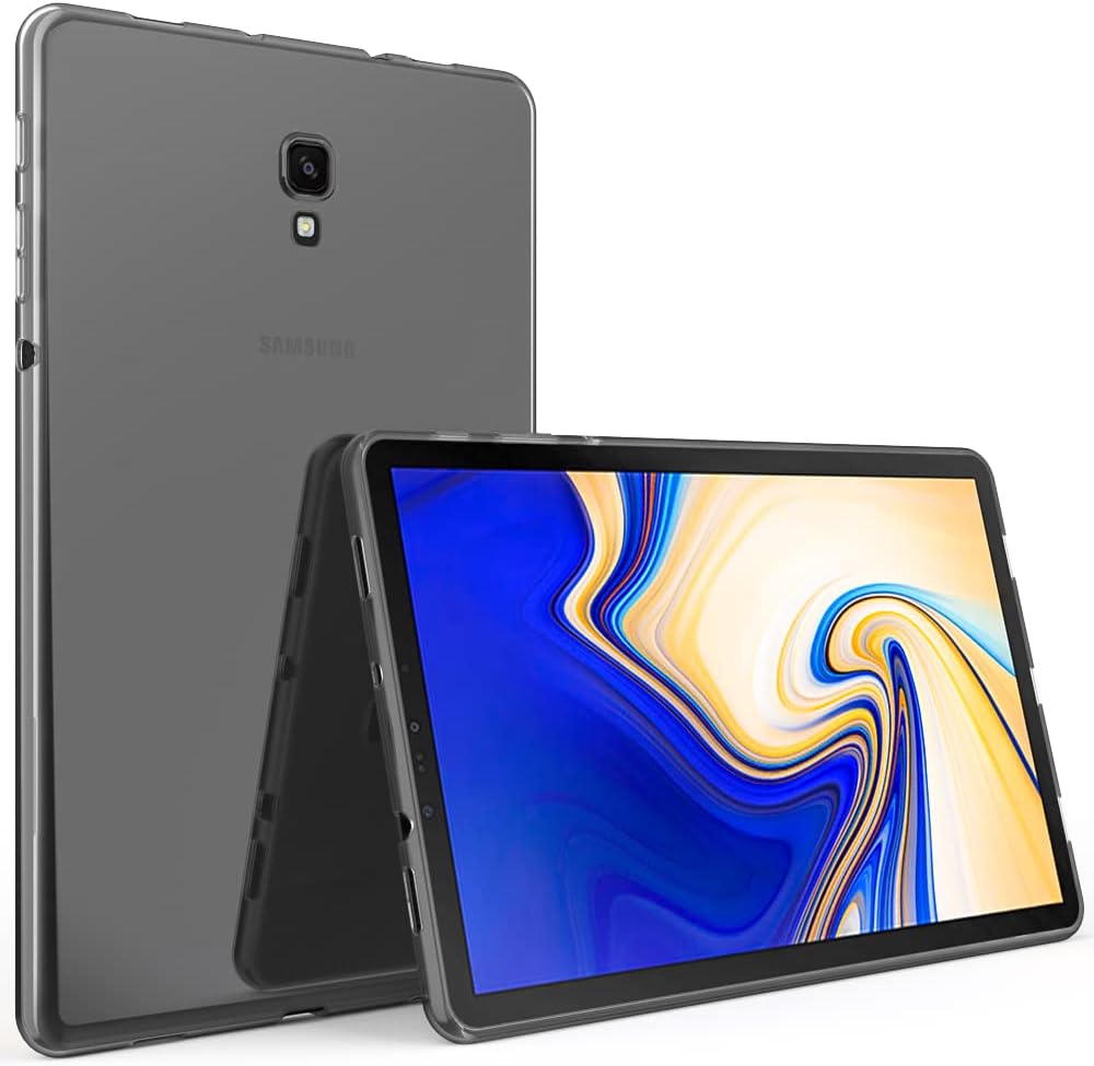 - Puxicu Clear Case for Galaxy Tab S4 10.5, Slim Design Flexible Soft TPU Protective Cover for Samsung Galaxy Tab S4 10.5 Inch SM-T830/T835/T837 2018 Release Tablet, Transparent